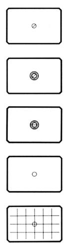 Contax Einstellscheiben FT