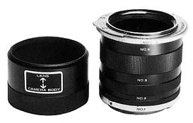 Konica Zwischenringsatz mit Retroring