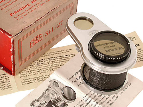 Zeiss Ikon Polfilteransatz 541/27