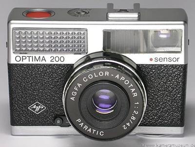 Agfa Optima 200 sensor