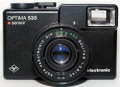 Agfa Optima 535 sensor