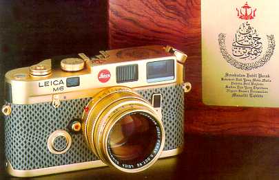 Leica M6 Brunei gold
