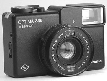 Agfa Optima 335 sensor