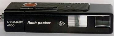 Agfa Agfamatic 4000 flash pocket