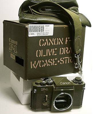 Canon F-1 Olive Drab