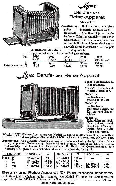 Mono Berufs- und Reiseapparat