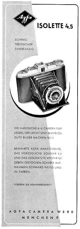 Agfa Isolette I