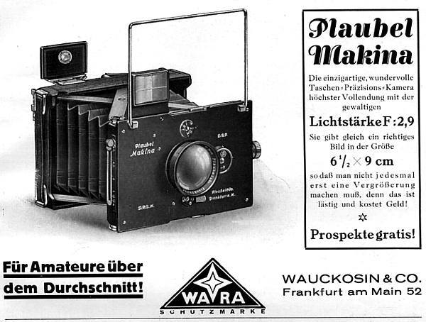 Plaubel Makina I