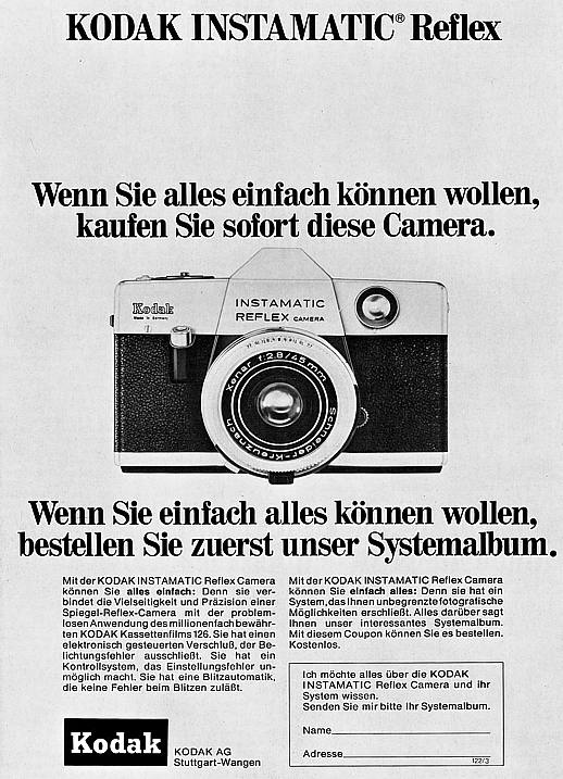 Kodak Instamatic Reflex