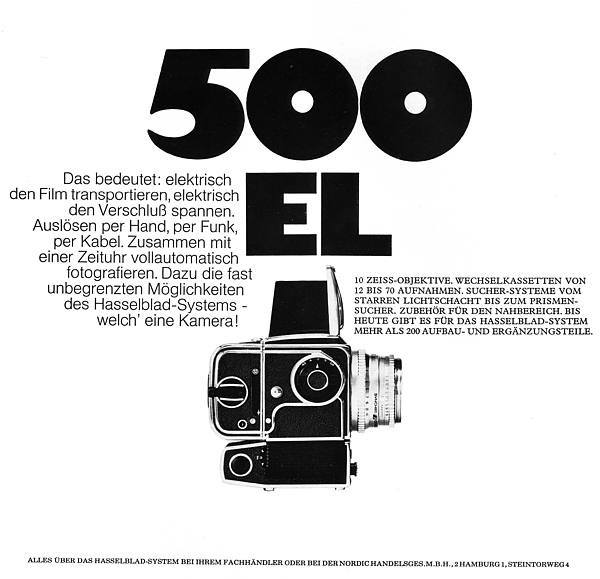Hasselblad 500 EL