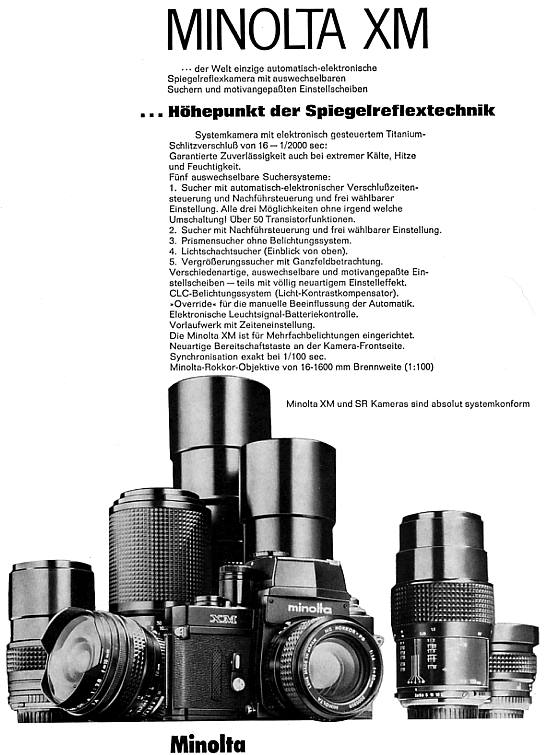 Minolta XM