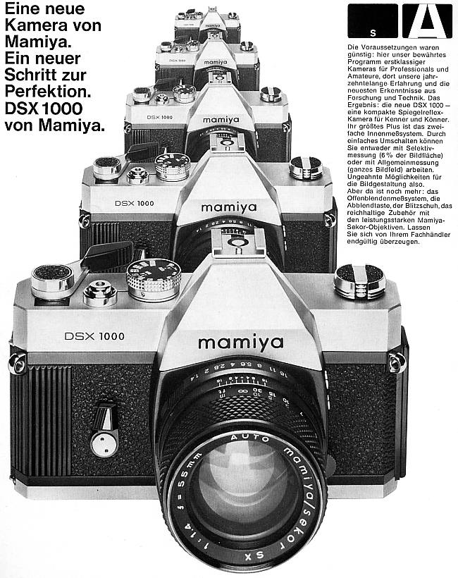 Mamiya DSX 1000