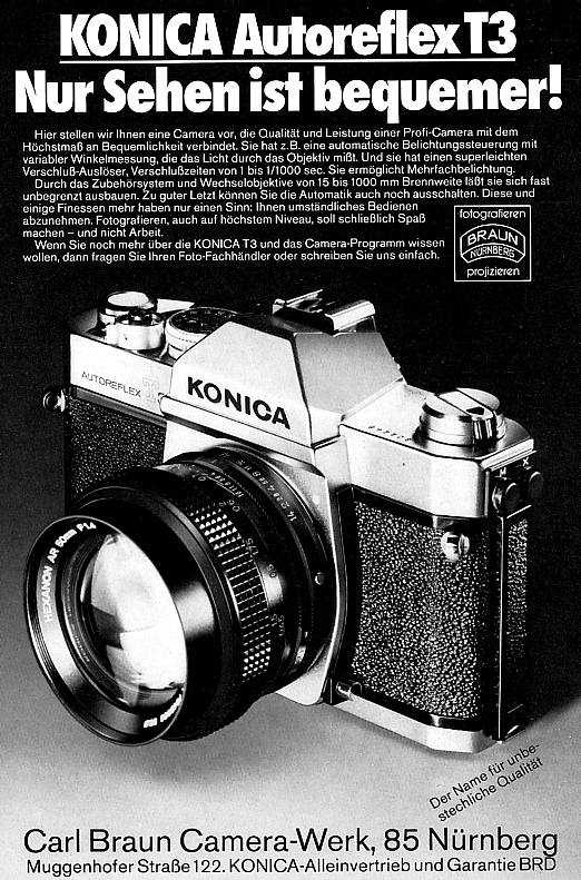 Konica Autoreflex T3
