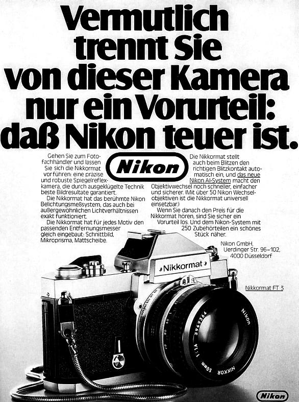 Nikon Nikkormat FT3