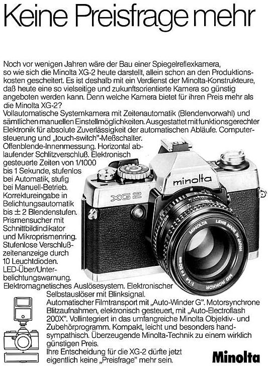 Minolta XG-2