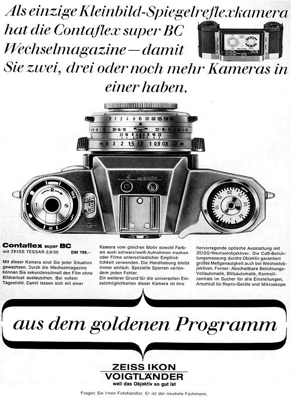 Zeiss Ikon Contaflex Super BC