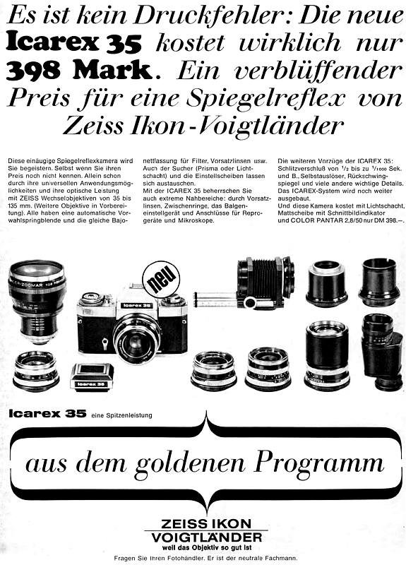 Zeiss Ikon Icarex 35 BM