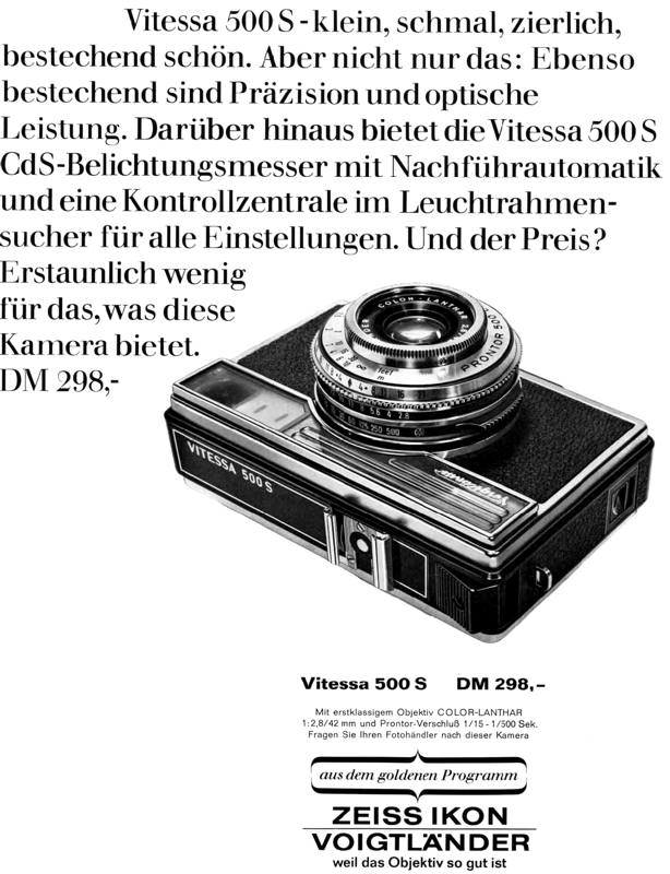 Voigtländer Vitessa 500 S