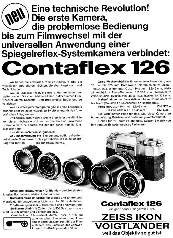 Zeiss Ikon Contaflex 126