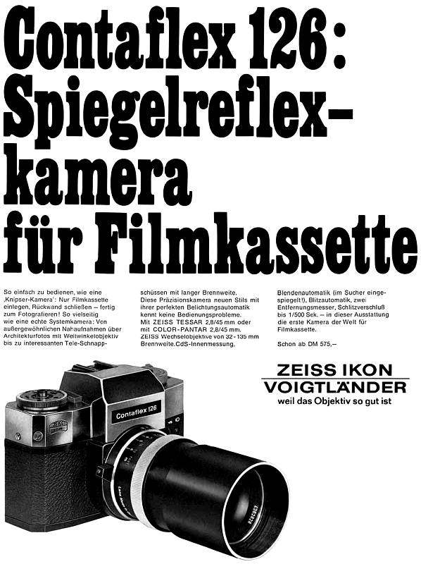 Zeiss Ikon Contaflex 126