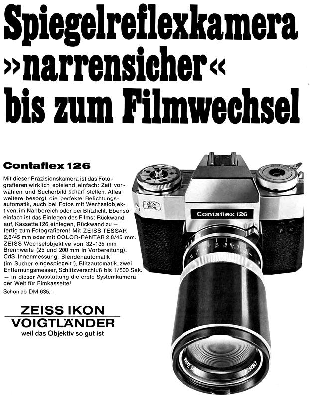 Zeiss Ikon Contaflex 126