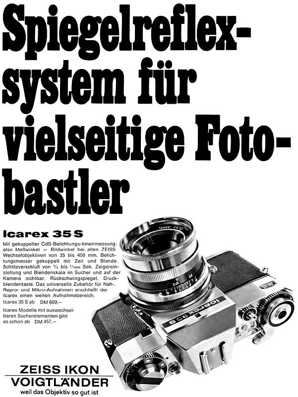 Zeiss Ikon Icarex 35 S BM