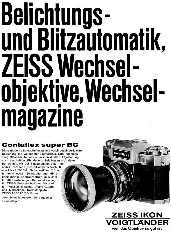 Zeiss Ikon Contaflex Super BC