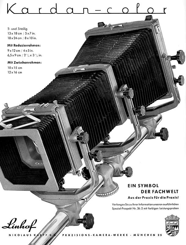 Linhof Kardan Color 13x18
