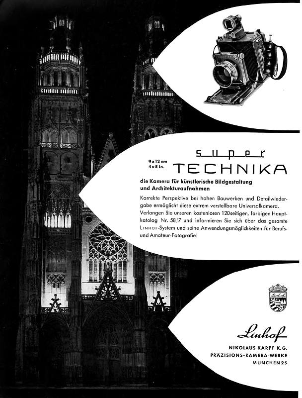 Linhof Super Technika IV 9x12