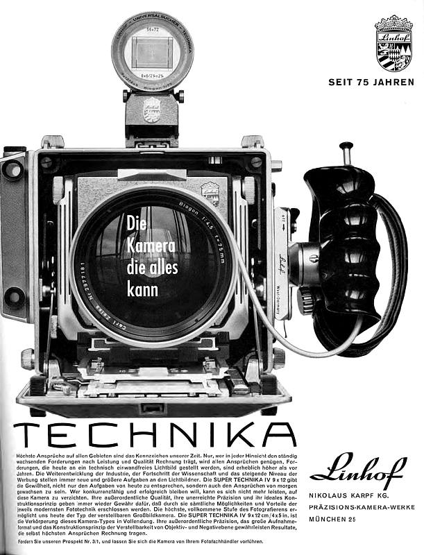 Linhof Super Technika IV 9x12