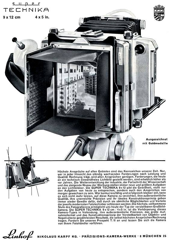 Linhof Super Technika V 9x12