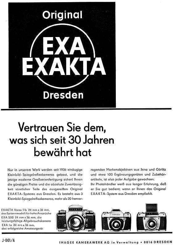 Ihagee Exakta Varex IIb