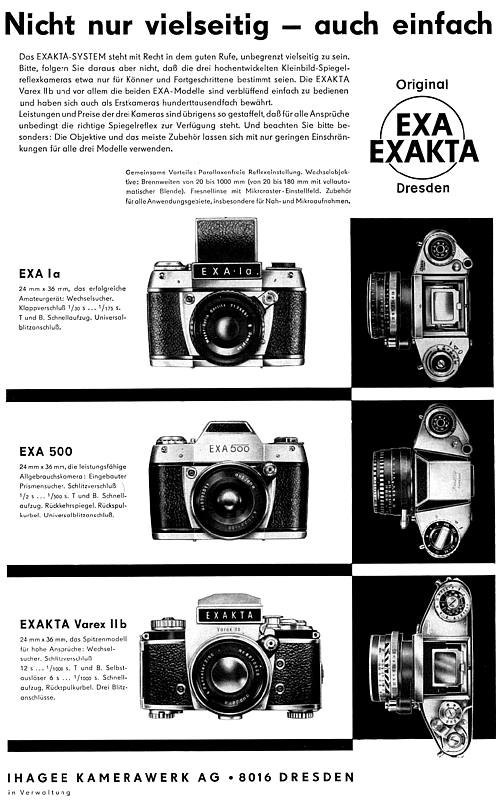 Ihagee Exa Ia. Typ 2