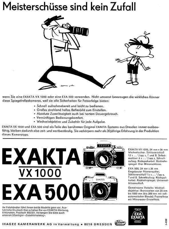 Ihagee Exakta VX 1000