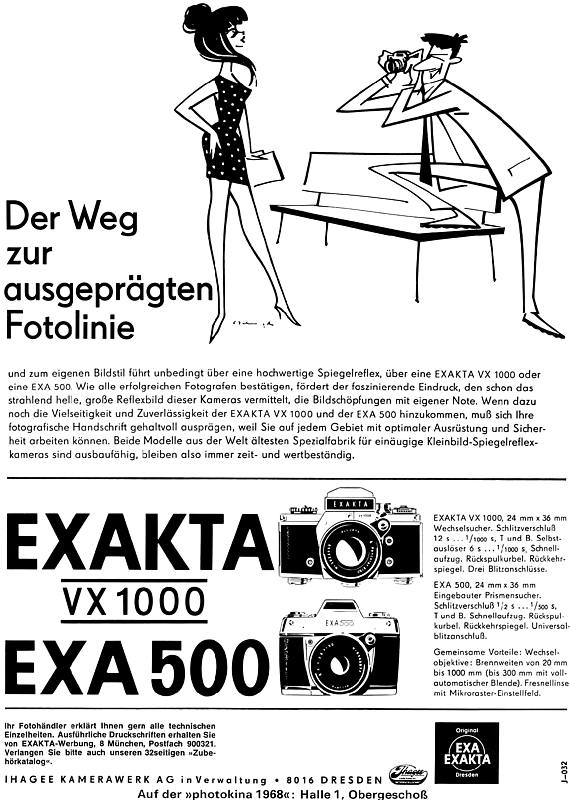 Ihagee Exakta VX 1000