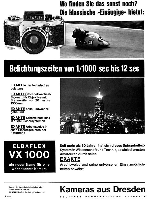 Ihagee Elbaflex VX1000