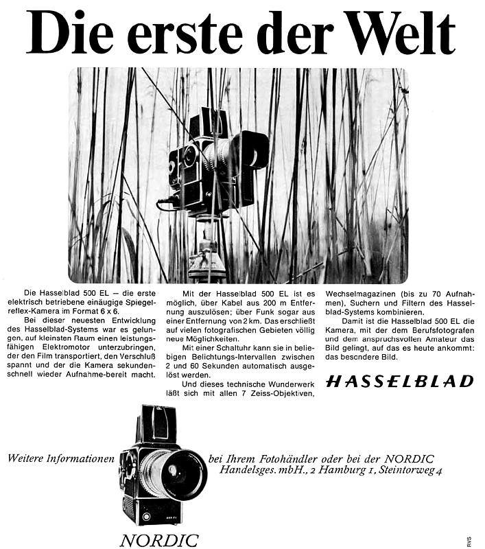 Hasselblad 500 EL