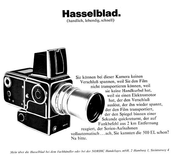 Hasselblad 500 EL