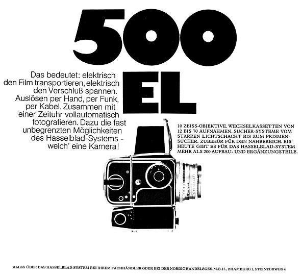 Hasselblad 500 EL