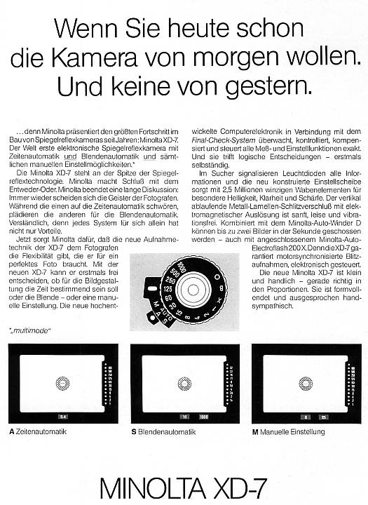 Minolta XD-7