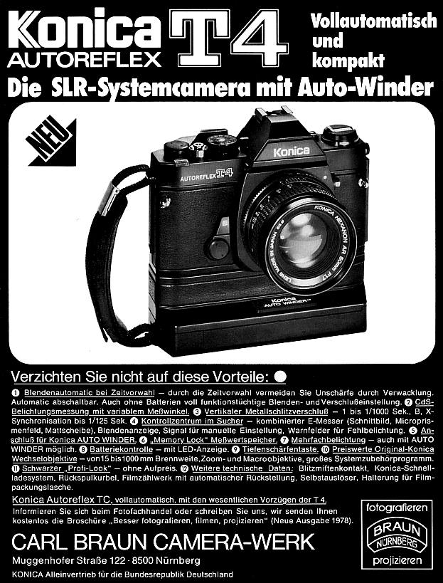 Konica Autoreflex T4