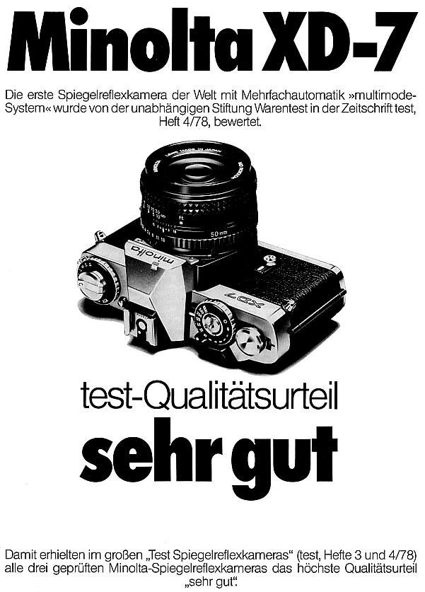 Minolta XD-7