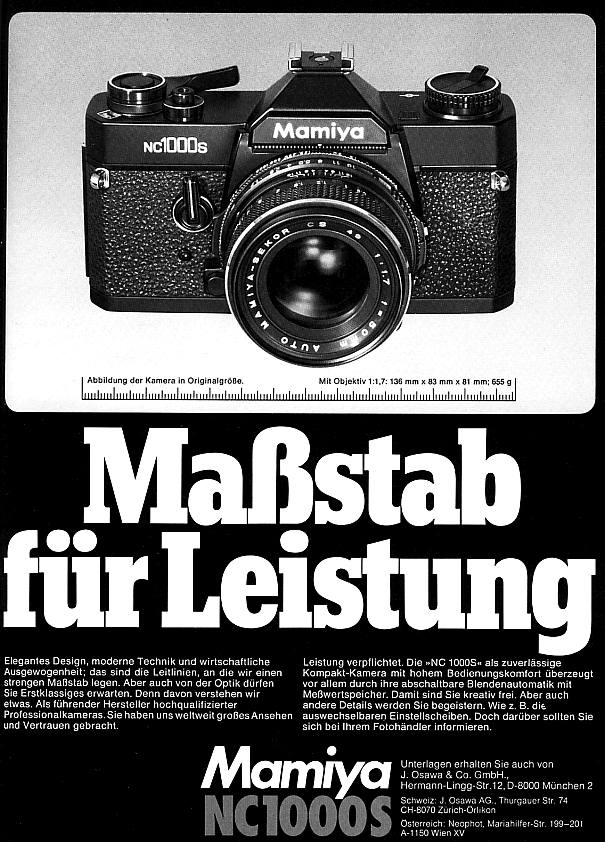 Mamiya NC1000s