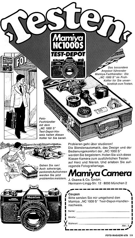 Mamiya NC1000s
