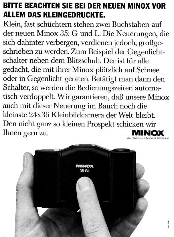 Minox 35 GL
