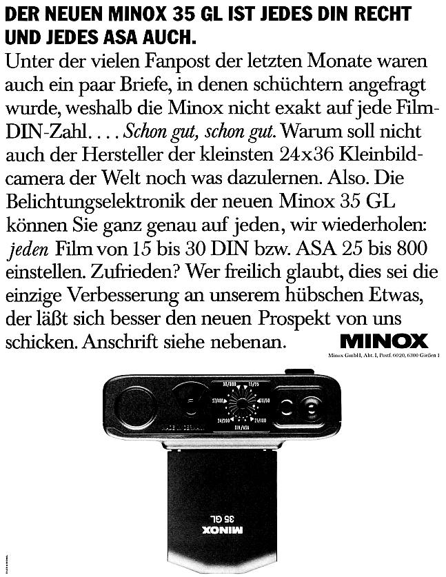Minox 35 GL