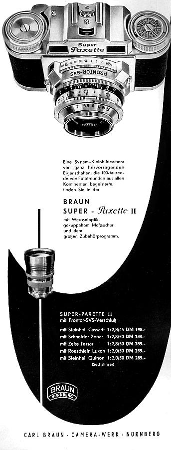 Braun Super Paxette IIB