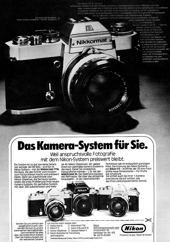 Nikon Nikkormat EL