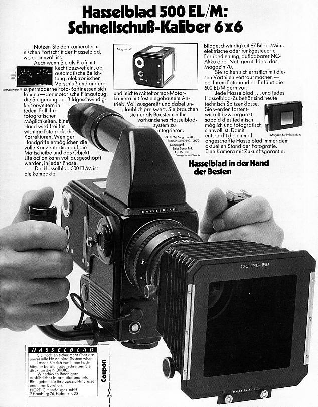 Hasselblad 500 ELM