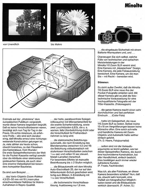 Minolta 110 Zoom SLR
